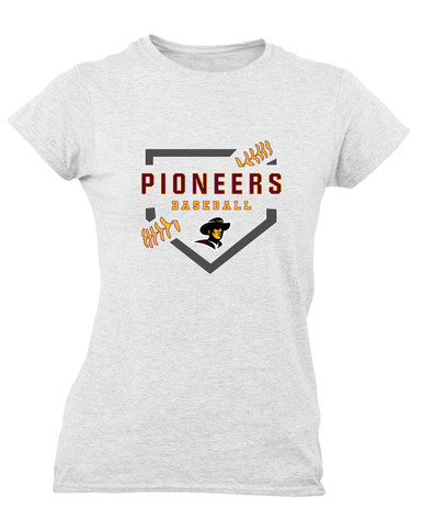 Simi Valley Pioneers Baseball #2 Women's SS T-Shirt