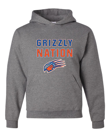 Grand Oaks Grizzlies Claw Nation #2 Men's Premium Hoodie