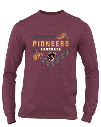 Simi Valley Pioneers Baseball #2 Men's LS T-Shirt