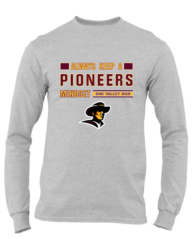 Simi Valley Pioneers Mindset Men's Premium LS T-Shirt
