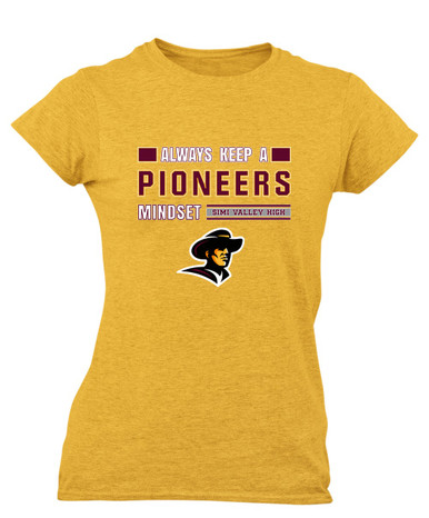 Simi Valley Pioneers Mindset Women's Premium SS T-Shirt