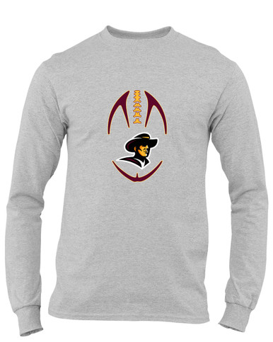 Simi Valley Pioneers Football #4 Men's LS T-Shirt