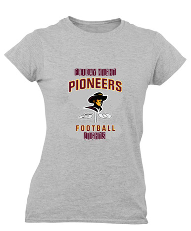 Simi Valley Pioneers Football #6 Women's SS T-Shirt