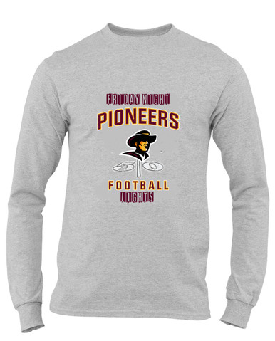 Simi Valley Pioneers Football #6 Men's Premium LS T-Shirt