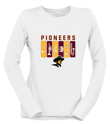 Simi Valley Pioneers Band # 2 Women's Premium LS T-Shirt