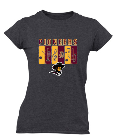 Simi Valley Pioneers Band # 2 Women's Premium SS T-Shirt