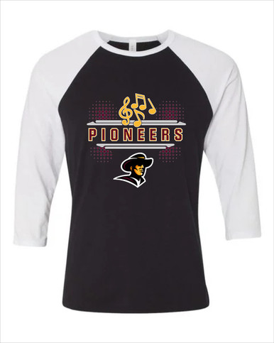 Simi Valley Pioneers Band # 3 Men's Baseball T-Shirt