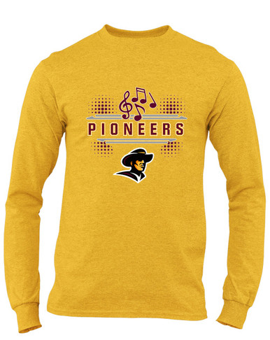 Simi Valley Pioneers Band # 3 Men's LS T-Shirt
