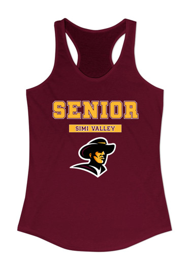 Simi Valley Pioneers Senior #2 Women's Tank Top