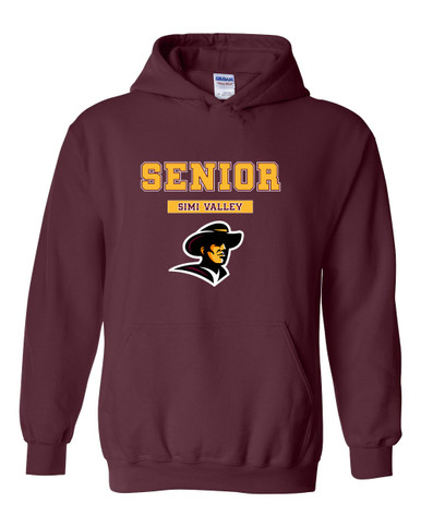 Simi Valley Pioneers Senior #2 Men's Hoodie