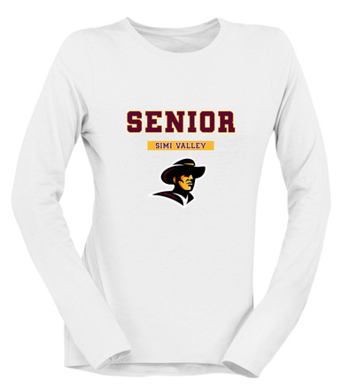 Simi Valley Pioneers Senior #2 Women's LS T-Shirt