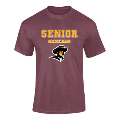 Simi Valley Pioneers Senior #2 Men's SS T-Shirt