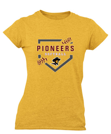 Simi Valley Pioneers Softball #2 Women's SS T-Shirt