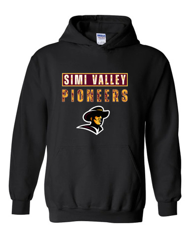 Simi Valley Pioneers Mascot #9 Men's Hoodie