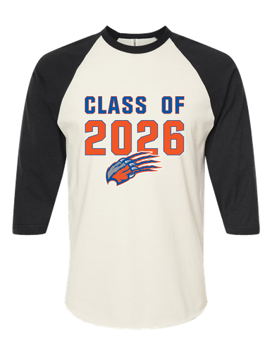 Grand Oaks Grizzlies Claw Class of 2026 Men's Baseball T-Shirt