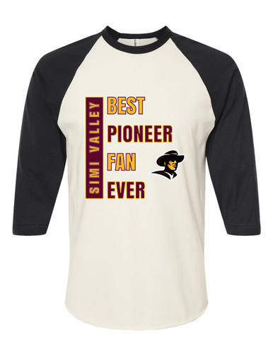 Simi Valley Pioneers Best Pioneer Fan Men's Baseball T-Shirt
