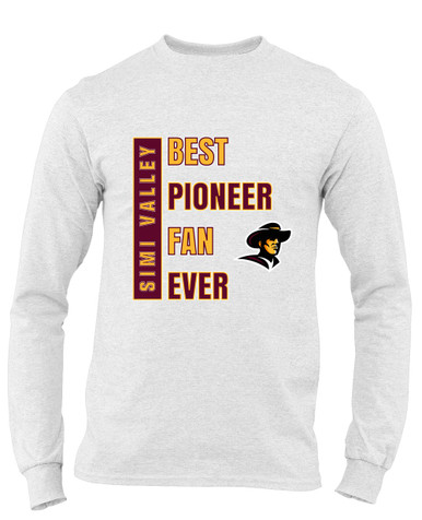 Simi Valley Pioneers Best Pioneer Fan Men's Premium LS T-Shirt