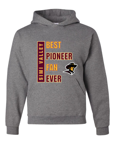 Simi Valley Pioneers Best Pioneer Fan Men's Premium Hoodie