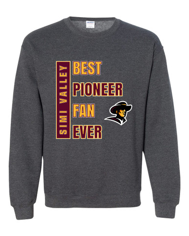 Simi Valley Pioneers Best Pioneer Fan Men's Sweatshirt