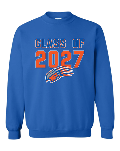 Grand Oaks Grizzlies Claw Class of 2027 Men's Sweatshirt