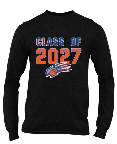 Grand Oaks Grizzlies Claw Class of 2027 Men's Premium LS T-Shirt