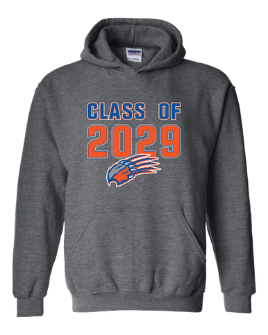 Grand Oaks Grizzlies Claw Class of 2029 Men's Hoodie