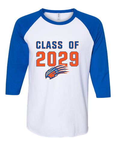 Grand Oaks Grizzlies Claw Class of 2029 Men's Baseball T-Shirt