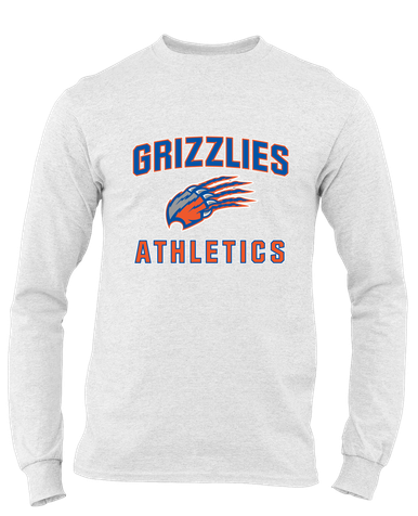 Grand Oaks Grizzlies Claw Athletics Men's LS T-Shirt