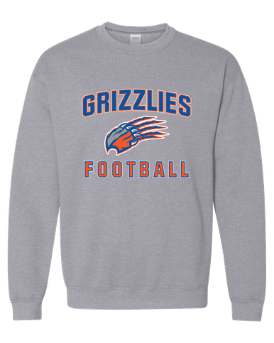 Grand Oaks Grizzlies Claw Football #1 Men's Sweatshirt