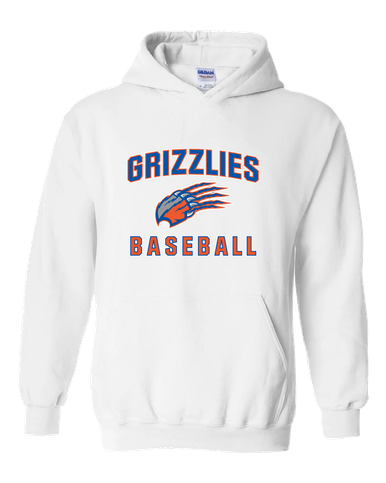 Grand Oaks Grizzlies Claw Baseball #1 Men's Hoodie