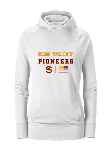 Simi Valley Pioneers Spirit Flag Women's Hoodie