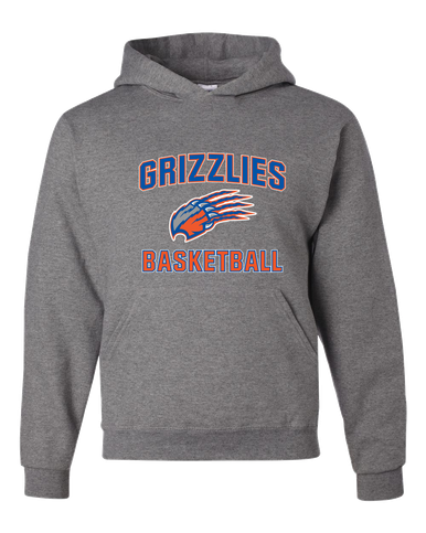 Grand Oaks Grizzlies Claw Basketball #1 Men's Premium Hoodie