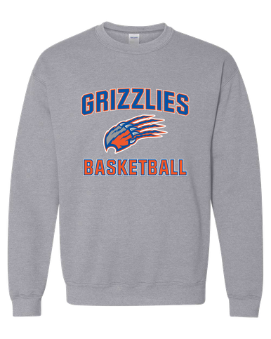 Grand Oaks Grizzlies Claw Basketball #1 Men's Sweatshirt