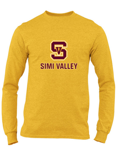 Simi Valley Pioneers Mascot #2 Men's LS T-Shirt