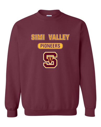 Simi Valley Pioneers Mascot #3 Men's Sweatshirt