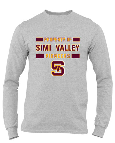 Simi Valley Pioneers Property Of Men's Premium LS T-Shirt