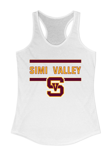 Simi Valley Pioneers Mascot #4 Women's Tank Top