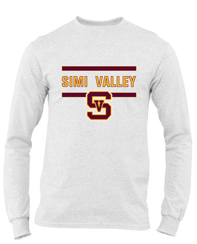 Simi Valley Pioneers Mascot #4 Men's Premium LS T-Shirt