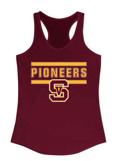 Simi Valley Pioneers Mascot #5 Women's Tank Top