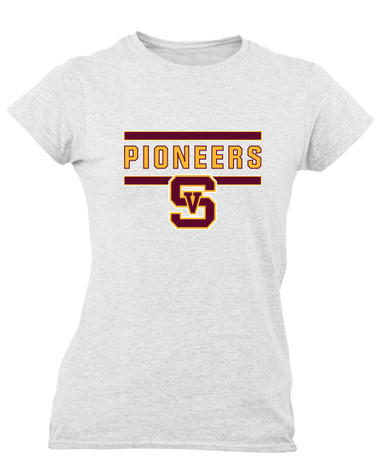 Simi Valley Pioneers Mascot #5 Women's Premium SS T-Shirt