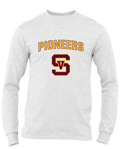 Simi Valley Pioneers Mascot #6 Men's LS T-Shirt