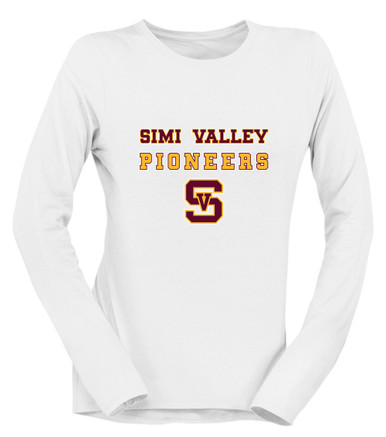 Simi Valley Pioneers Spirit Women's Premium LS T-Shirt