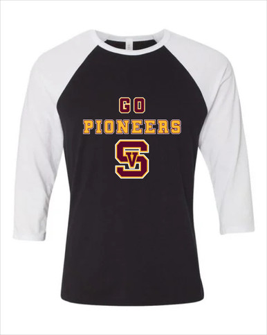 Simi Valley Pioneers Go Team Women's Baseball T-Shirt