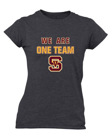 Simi Valley Pioneers We Are One Team Women's Premium SS T-Shirt