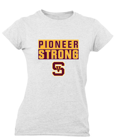 Simi Valley Pioneers Strong #1 Women's Premium SS T-Shirt
