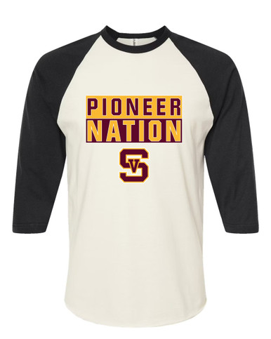 Simi Valley Pioneers Nation #1 Men's Baseball T-Shirt