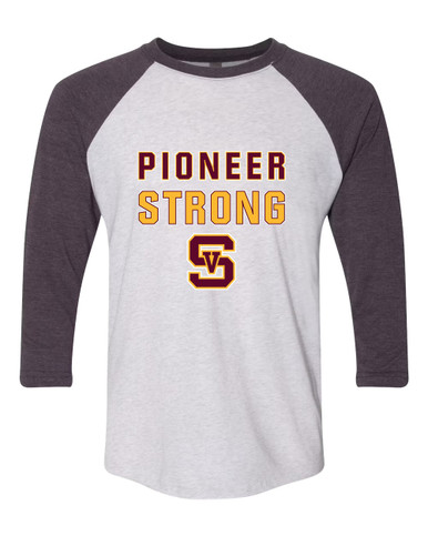 Simi Valley Pioneers Strong #2 Women's Baseball T-Shirt