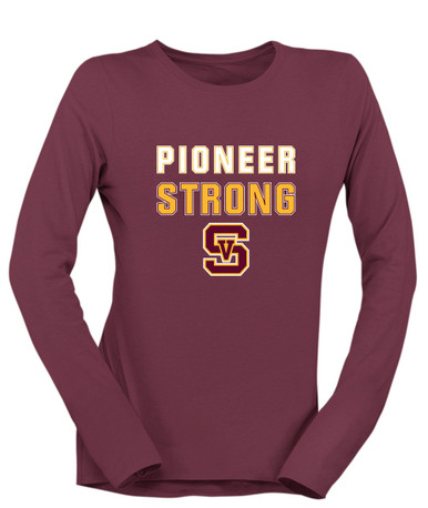 Simi Valley Pioneers Strong #2 Women's LS T-Shirt