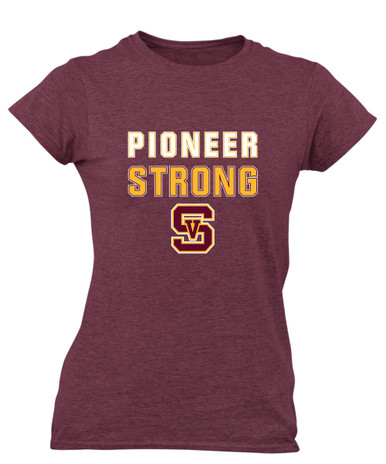 Simi Valley Pioneers Strong #2 Women's Premium SS T-Shirt