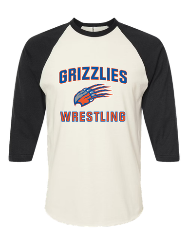 Grand Oaks Grizzlies Claw Wrestling Men's Baseball T-Shirt